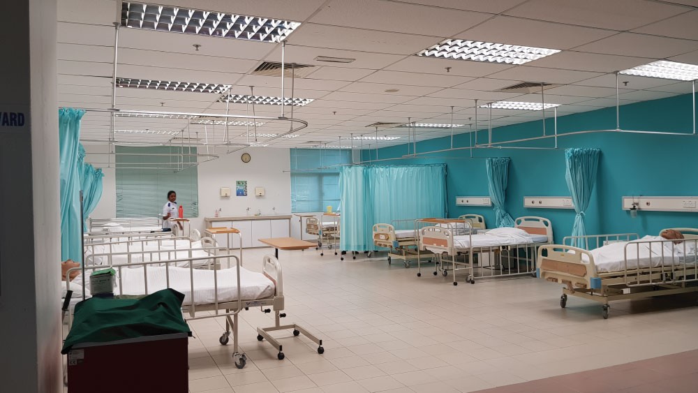 Nursing simulation room for student